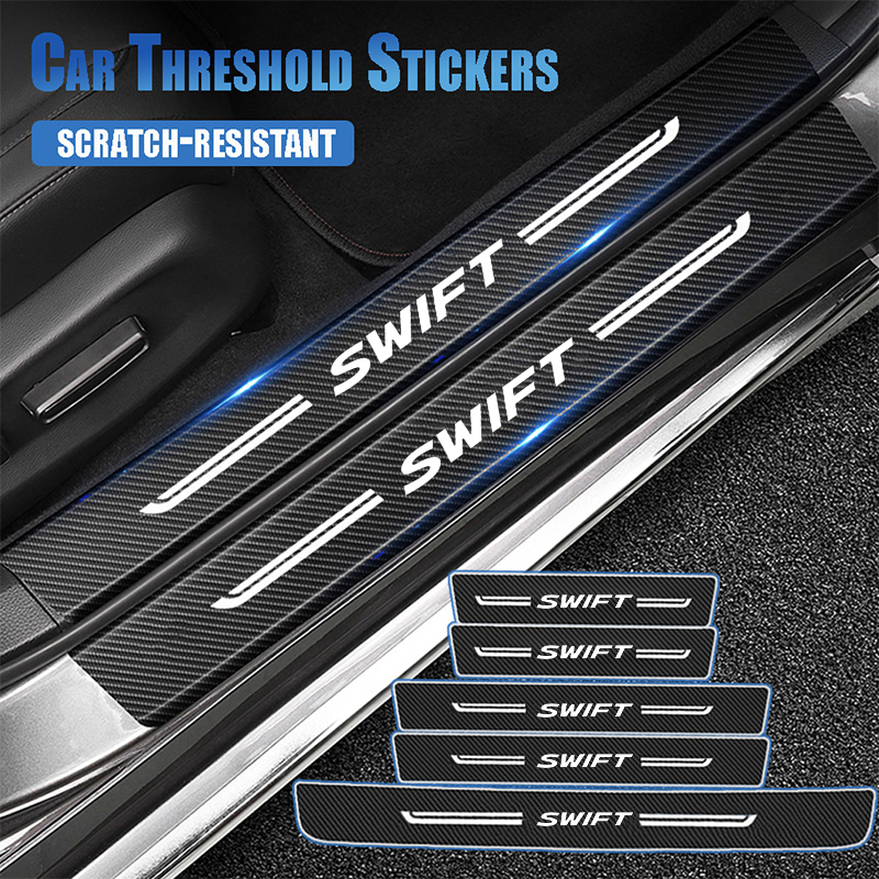 Interior Design Logo - Car Front Rear Door Threshold Sill
