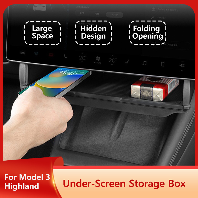 Under-Screen Storage Box For T - Interior Design Presentation avis et prix