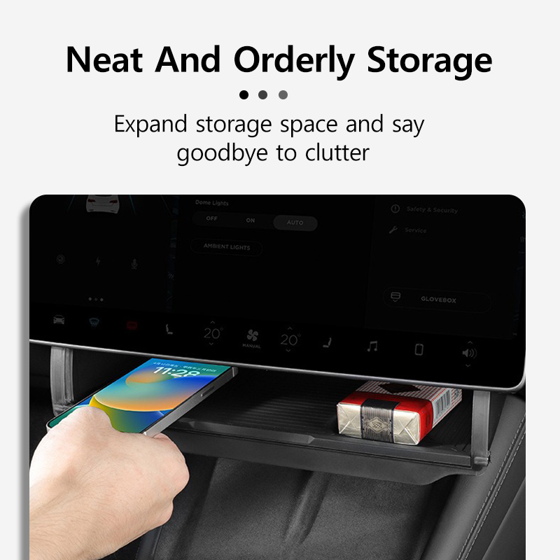 Under-Screen Storage Box For T - Interior Design Presentation avis et prix