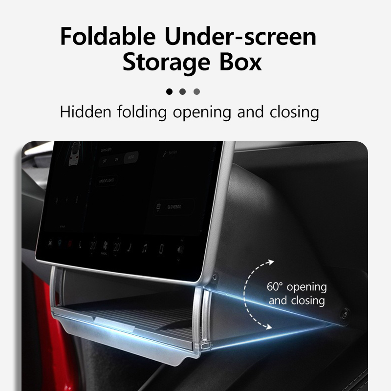 Under-Screen Storage Box For T - Interior Design Presentation avis et prix