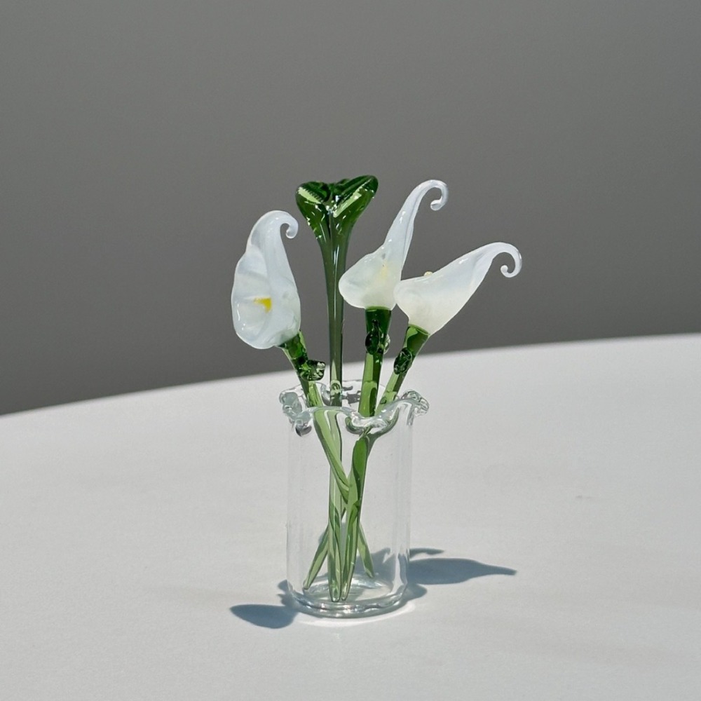 1 PC Handmade Glass Floral Bou - Interior Design Apartment avis et prix