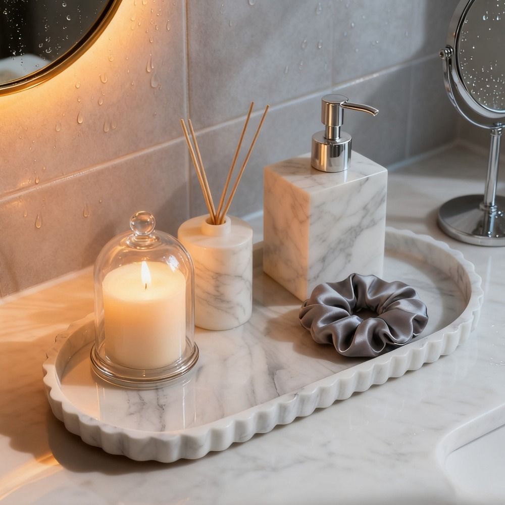 Multi-functional Silicone Oval - Travertine Tray Oval avis et prix