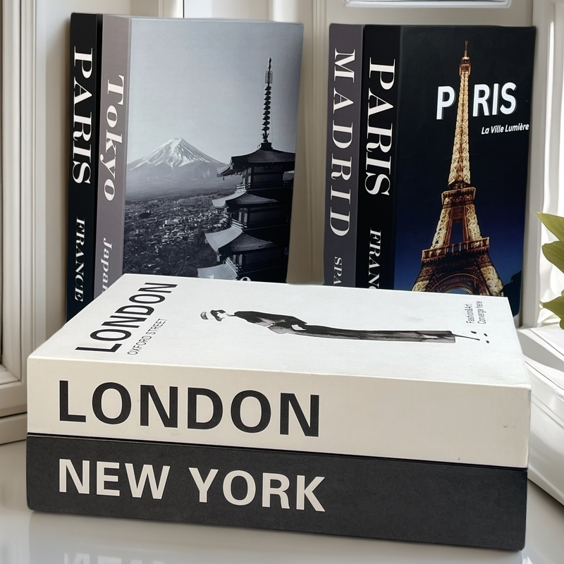 Luxury Fake Book Storage Box A - Interior Design Apartment avis et prix