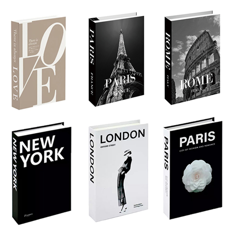 Luxury Fake Book Storage Box A - Interior Design Apartment avis et prix