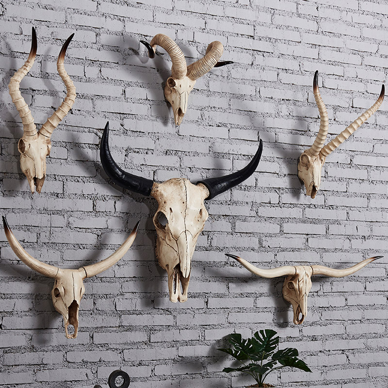 Artificial Cow Skull Sheep Sku - Interior Design Home Decor avis et prix