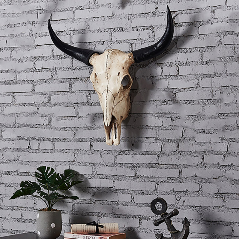 Artificial Cow Skull Sheep Sku - Interior Design Home Decor avis et prix