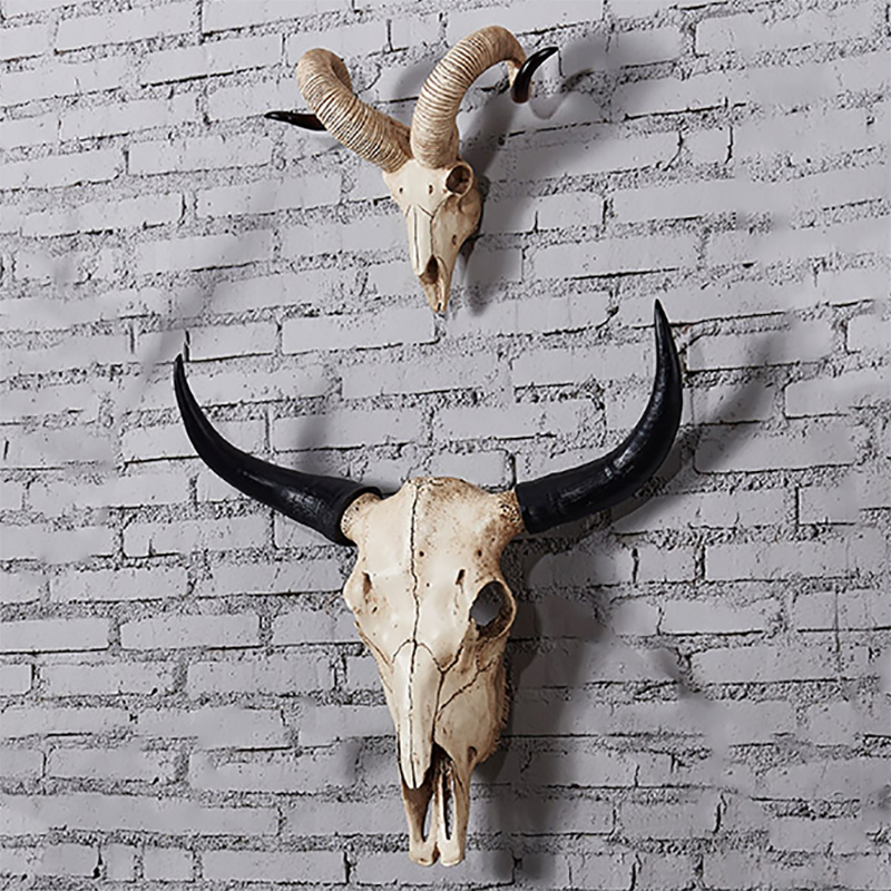 Artificial Cow Skull Sheep Sku - Interior Design Home Decor avis et prix