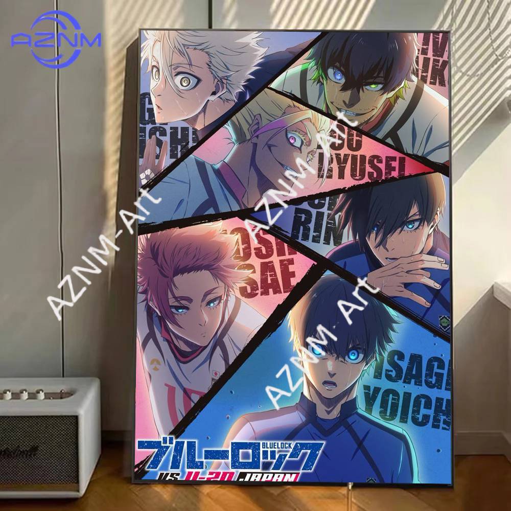 B-BLUE LOCK Isagi Yoichi Poste - Interior Design Home Decor avis et prix