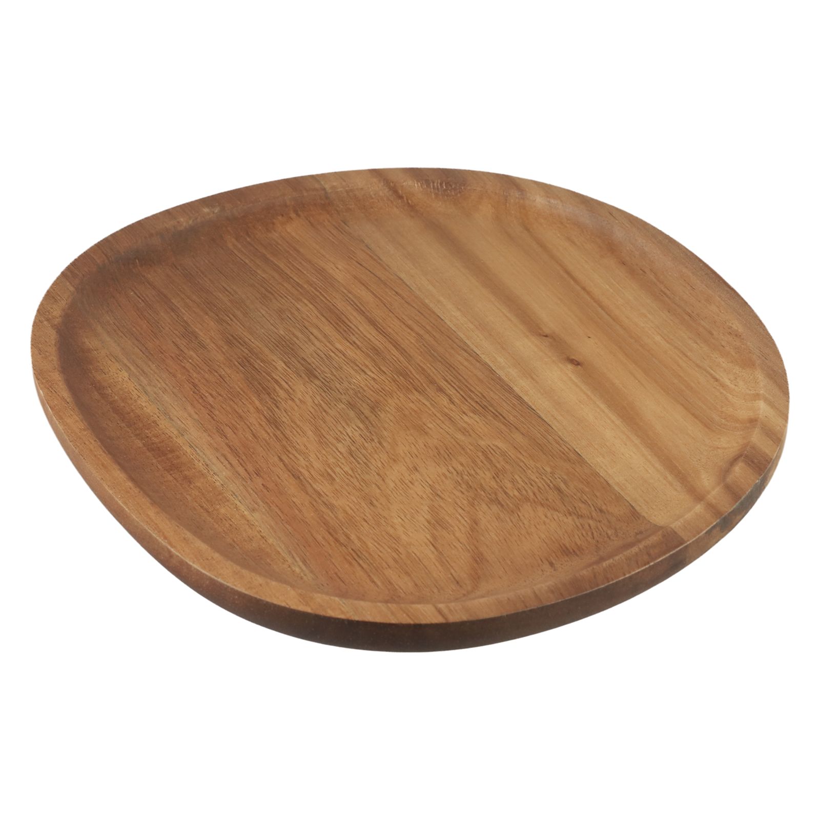 Wood Dinner Plates Irregular O - Travertine Tray Oval avis et prix
