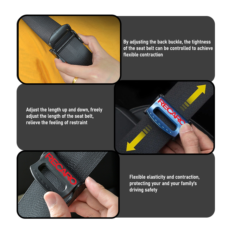 Adjustable Car Logo Safety Bel - Interior Design Logo avis et prix