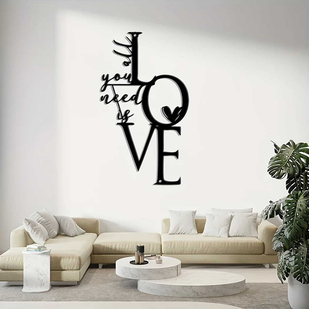 HelloYoung 1pc Metal Wall Hang - Interior Design Modern avis et prix