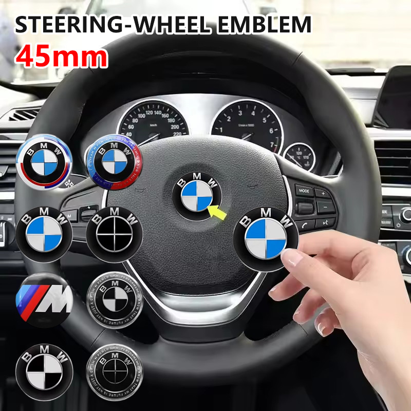 4.5cm Car Steering Wheel Cente - Interior Design Logo avis et prix