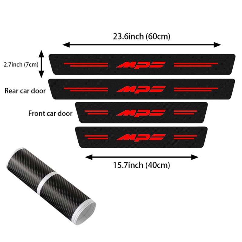 Car Door Sill Protective Stick - Interior Design Logo avis et prix