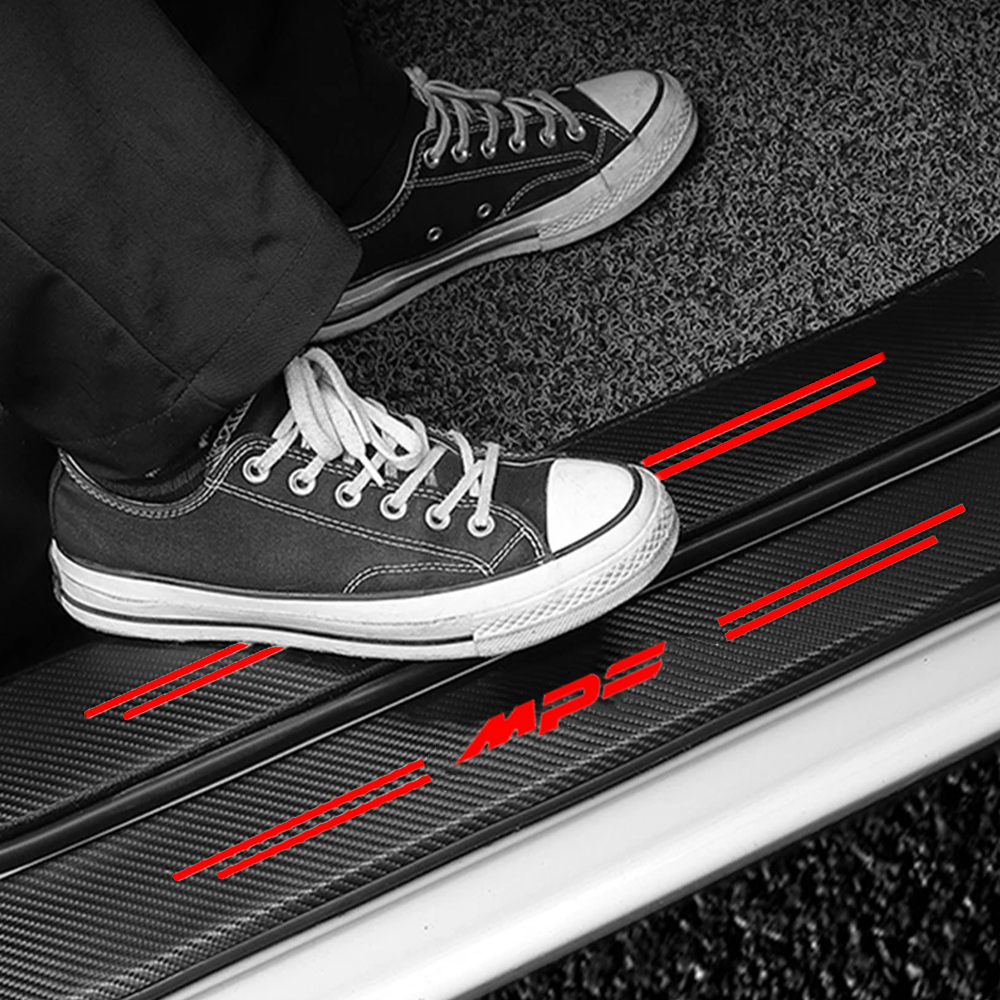 Car Door Sill Protective Stick - Interior Design Logo avis et prix