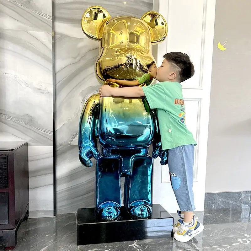 50/80cm Gradient Bear Figure P - Interior Design Home Decor avis et prix