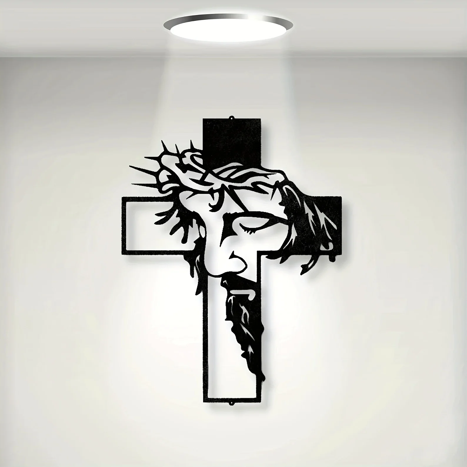1set Metal Cross Sign Wall Art - Interior Design Modern avis et prix