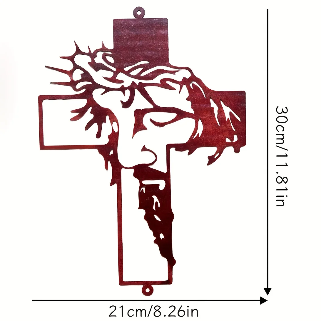 1set Metal Cross Sign Wall Art - Interior Design Modern avis et prix