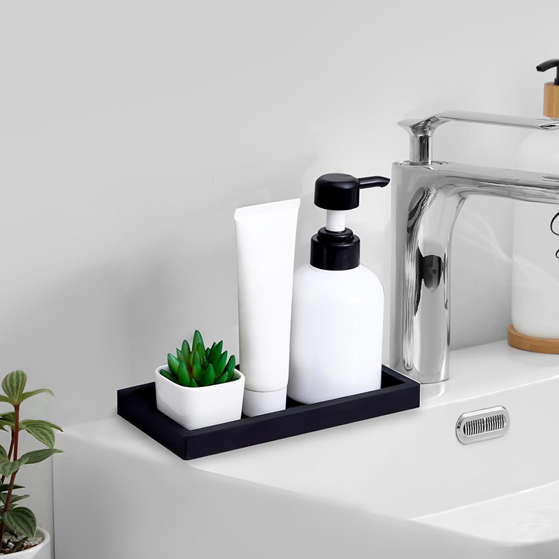 Silicone Soap Dispenser Tray B - Travertine Tray Oval avis et prix