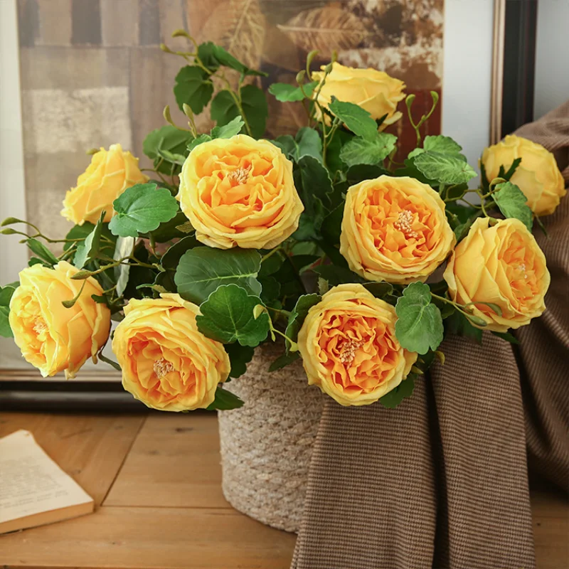 45cm Artificial Flower Austin  - Interior Design Home Decor avis et prix