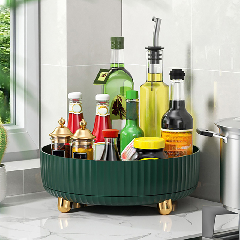 Makeup Perfume Organizer Tray  - Travertine Tray Oval avis et prix
