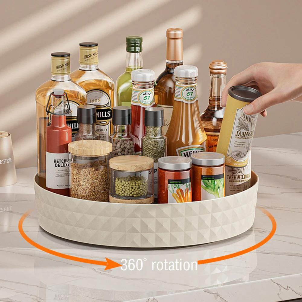 1Pc Kitchen Storage Spice Rack - Travertine Tray Oval avis et prix