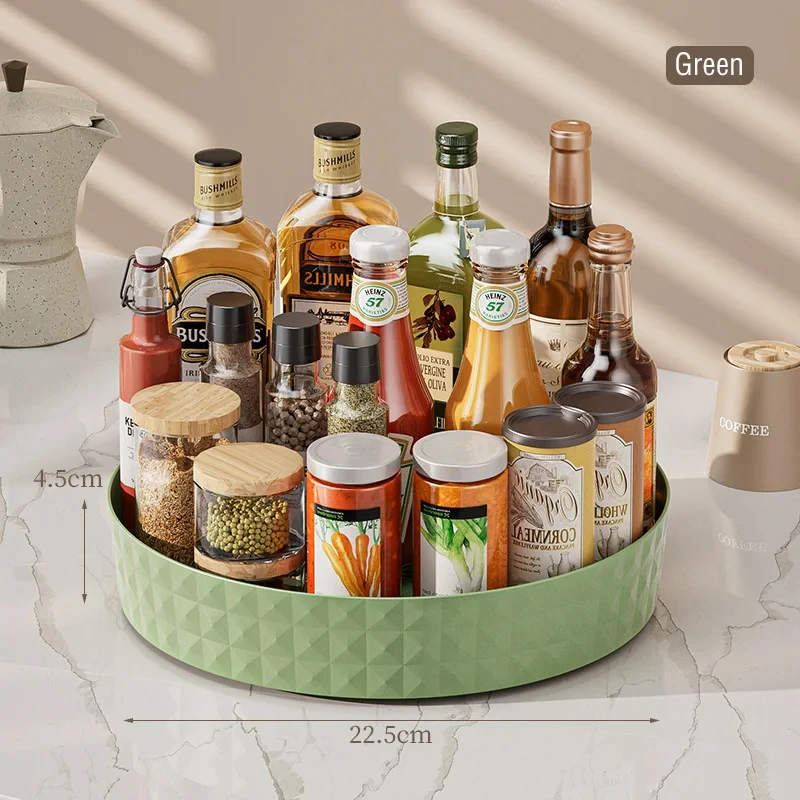 1Pc Kitchen Storage Spice Rack - Travertine Tray Oval avis et prix