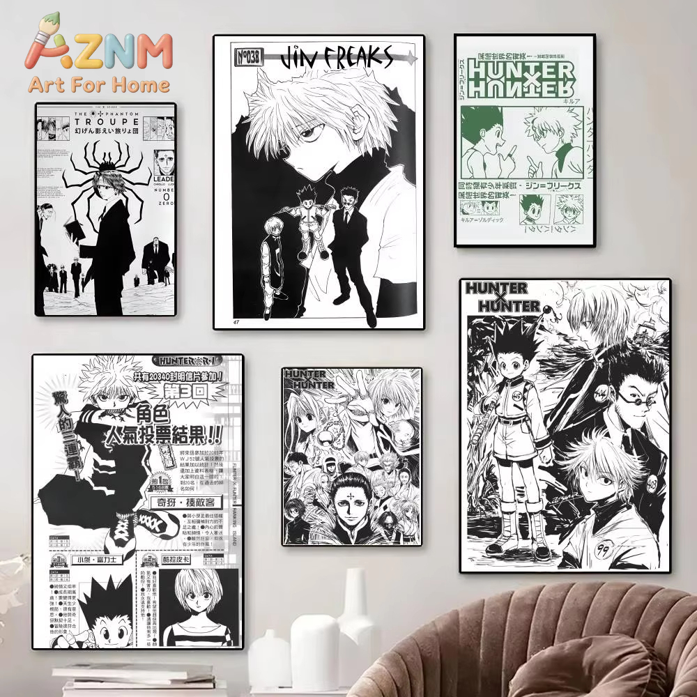 1pcs H-Hunter x hunter Paper P - Interior Design Apartment avis et prix