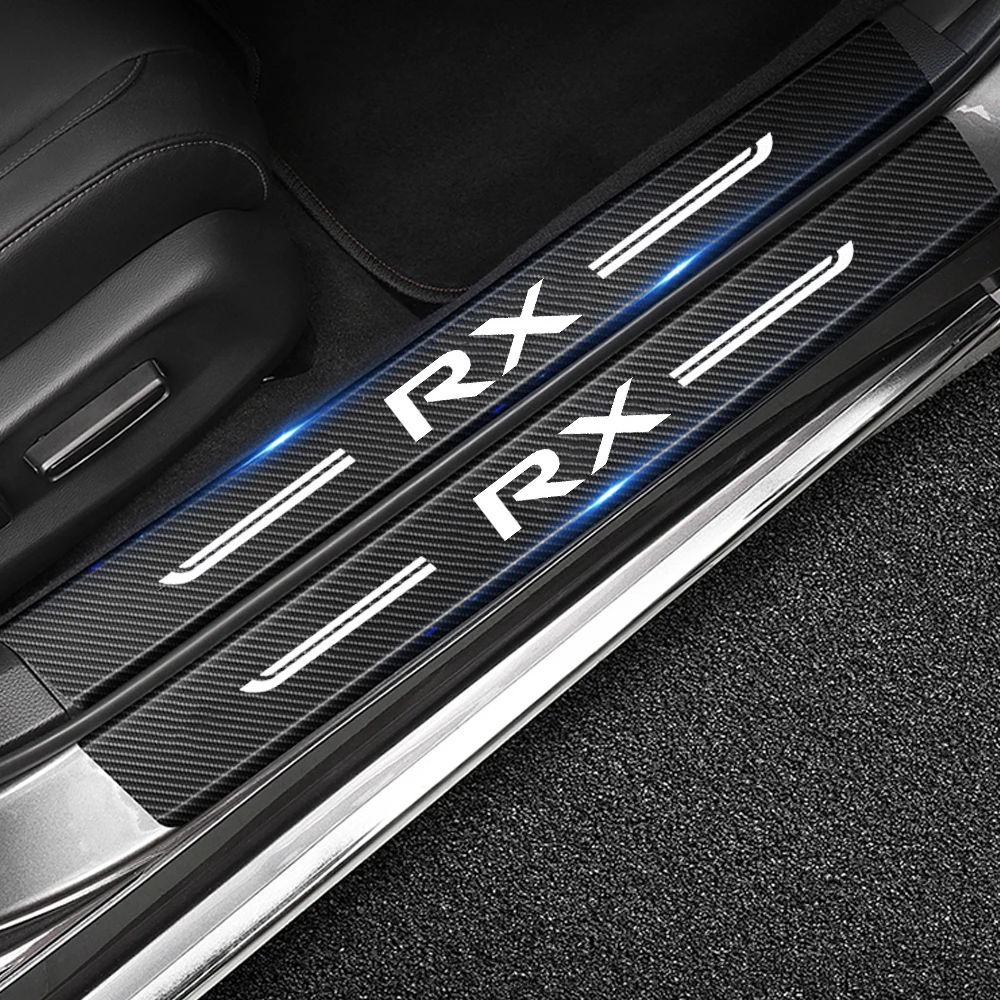 Carbon Fiber Car Door Sill Scu - Interior Design Logo avis et prix