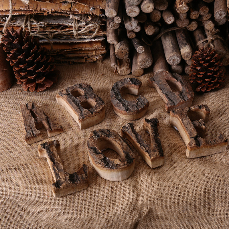 Wooden Letters Home Decor Alph - Interior Design Home Decor avis et prix
