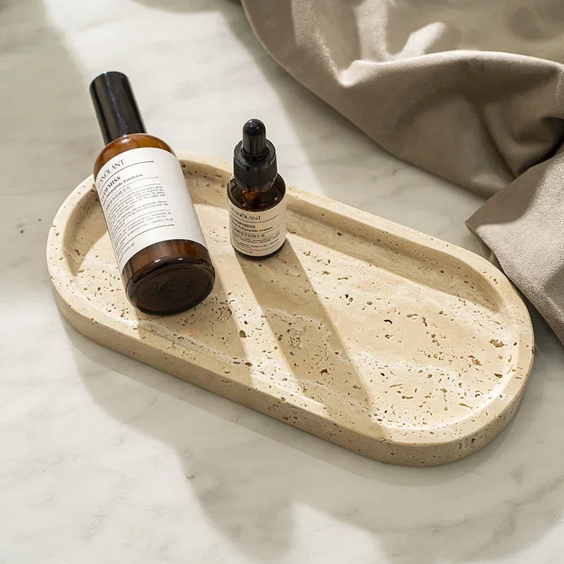 Oval Travertine Stone Tray for - Travertine Tray Oval avis et prix