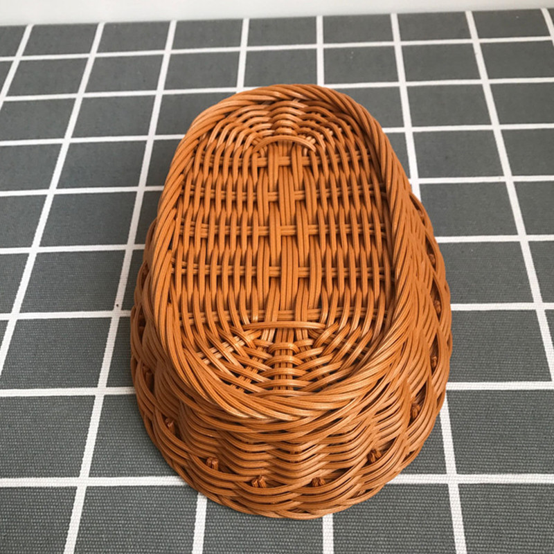 Oval Rattan Woven Storage Bask - Travertine Tray Oval avis et prix