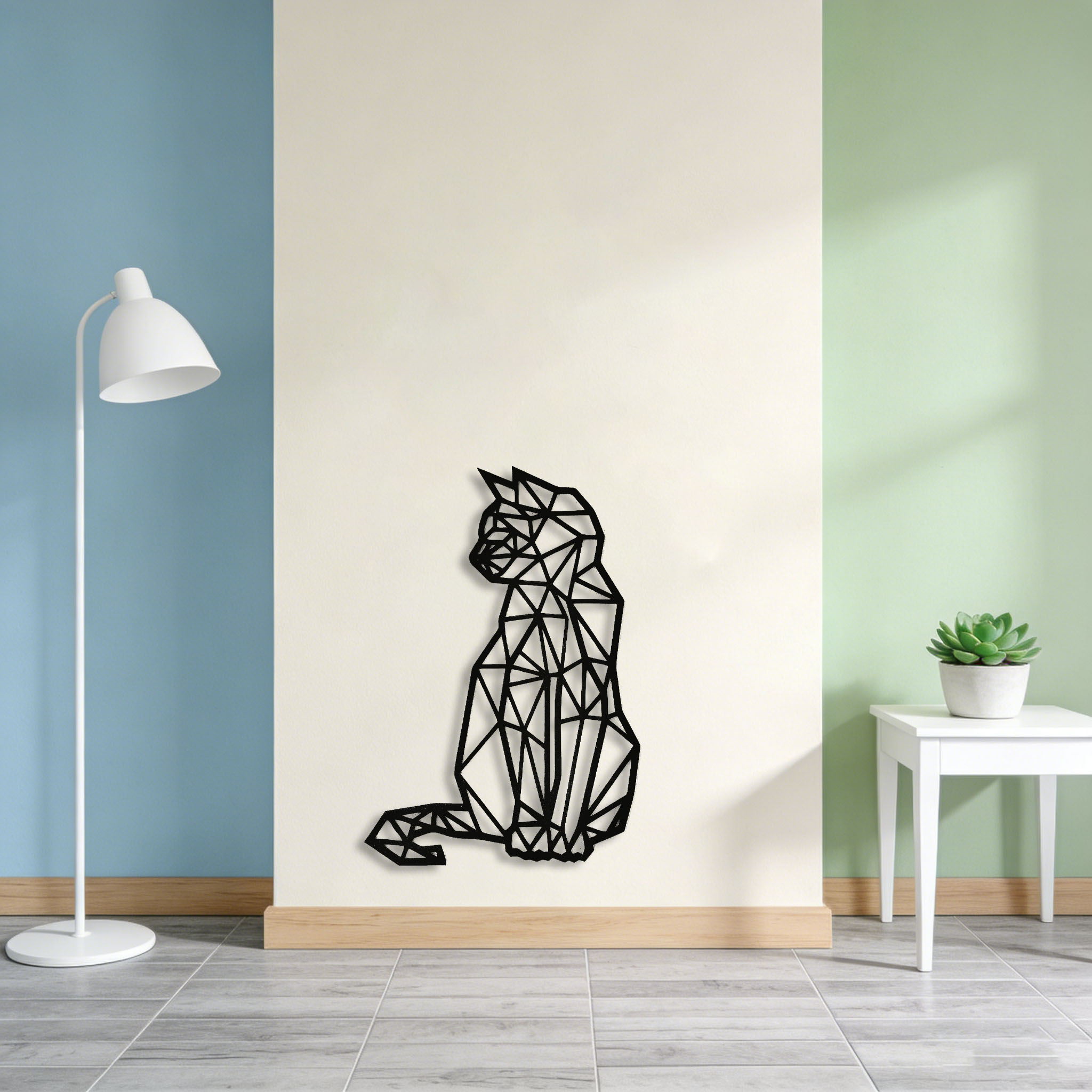 CIFBUY Iron Wall Art Metal Cat - Interior Design Modern avis et prix