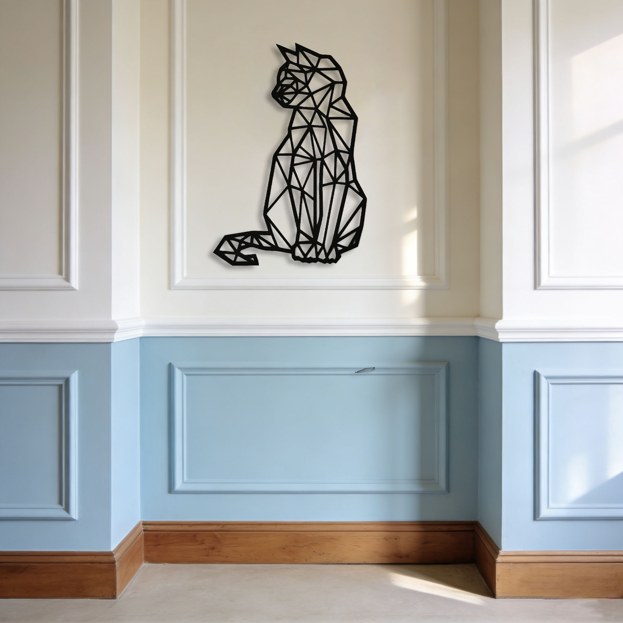 CIFBUY Iron Wall Art Metal Cat - Interior Design Modern avis et prix