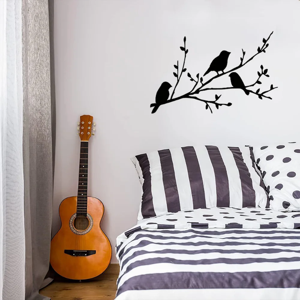 Bird On A Branch Metal Wall Ar - Interior Design Modern avis et prix