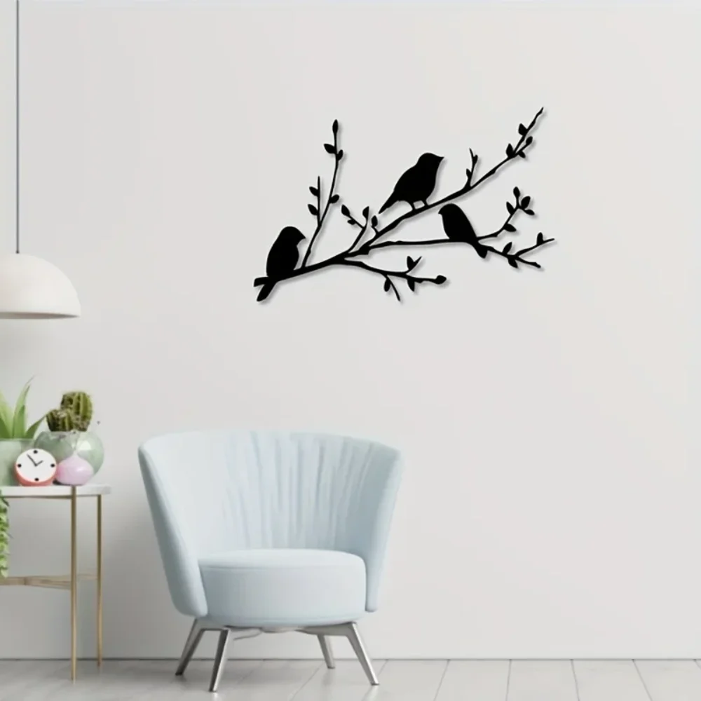 Bird On A Branch Metal Wall Ar - Interior Design Modern avis et prix