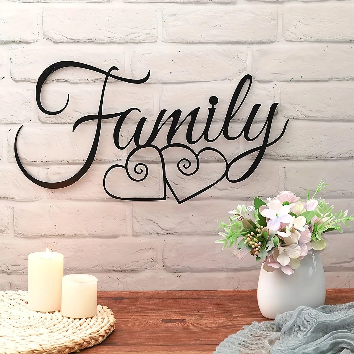 CIFBUY Family Wall Sign Metal  - Interior Design Modern avis et prix