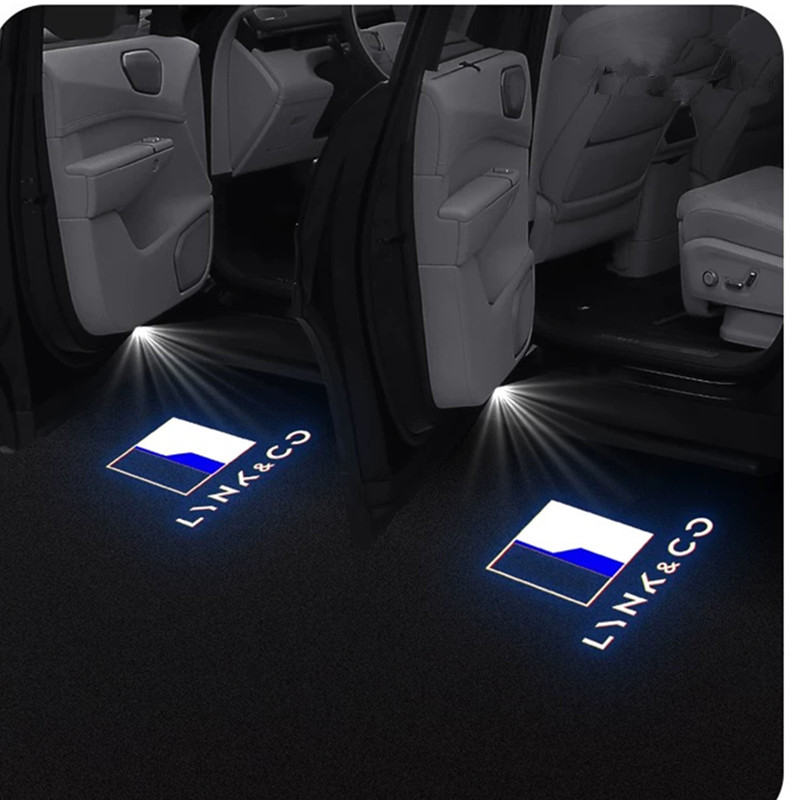 2pcs Led Car Door Logo Light C - Interior Design Logo avis et prix