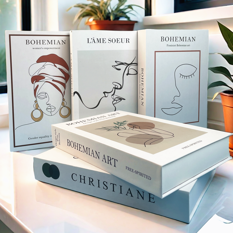 Boho Monet Decorative Books Lu - Interior Design Apartment avis et prix