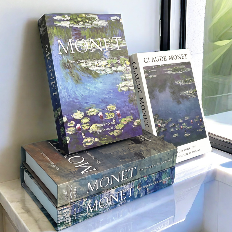 Boho Monet Decorative Books Lu - Interior Design Apartment avis et prix