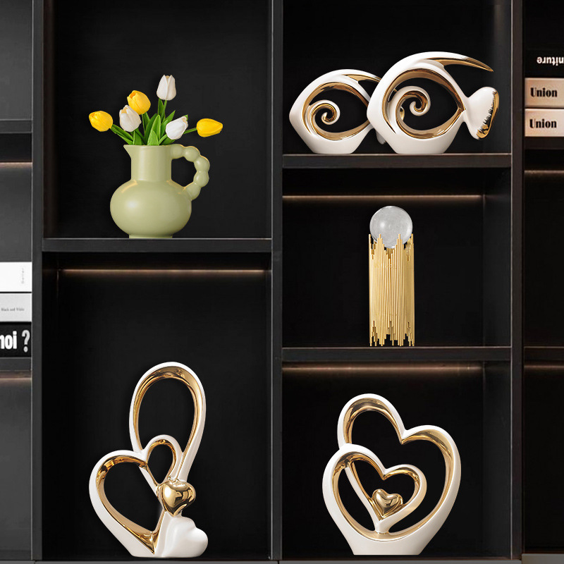 Golden Hollow Ceramic Handicra - Interior Design Home Decor avis et prix