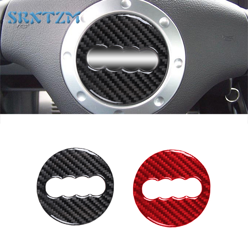 Car Carbon Fiber Steering Whee - Interior Design Logo avis et prix