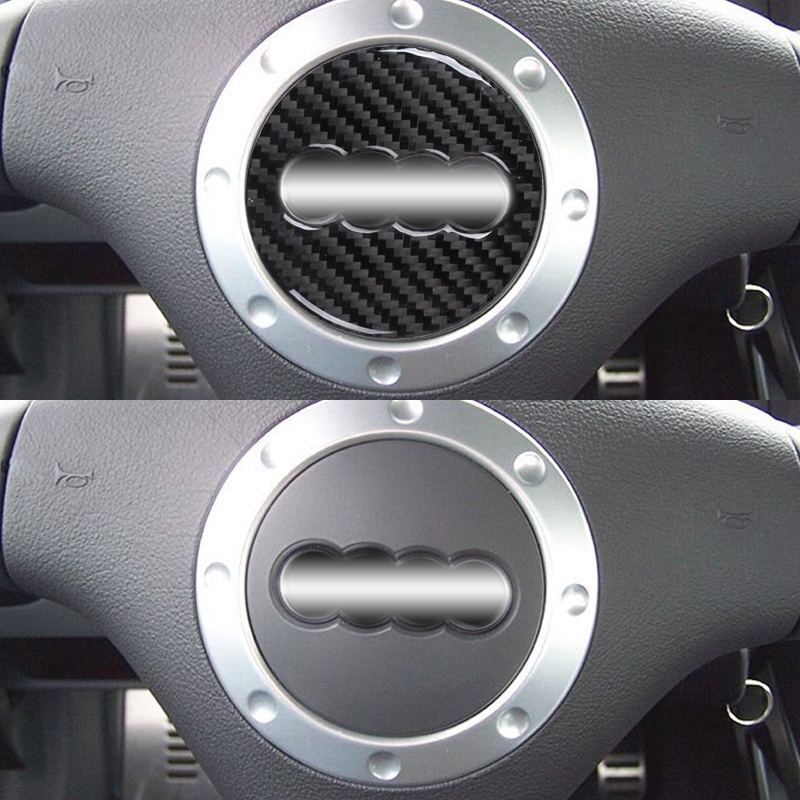 Car Carbon Fiber Steering Whee - Interior Design Logo avis et prix