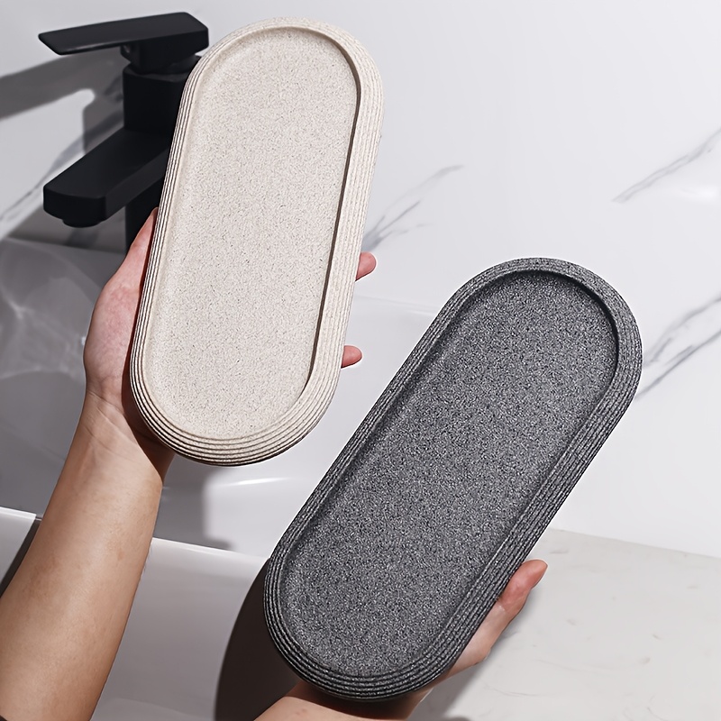 Resin Oval Tray for Towel and  - Travertine Tray Oval avis et prix