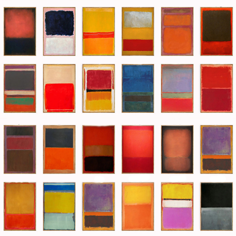 Wall Decor, Mark Rothko Poster - Interior Design Modern avis et prix
