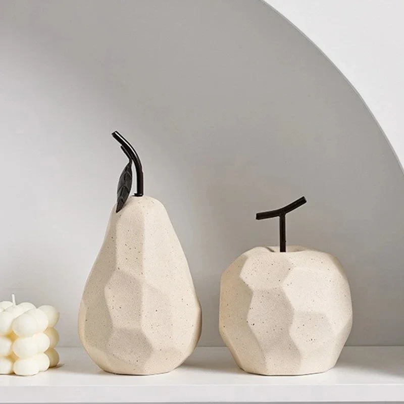 Nordic Sculpture Ceramic Apple - Interior Design Apartment avis et prix